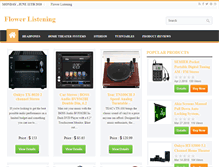 Tablet Screenshot of flowerlisting.com